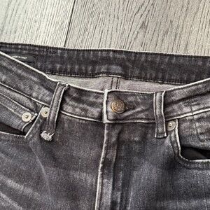 R13 Charcoal Denim Jeans